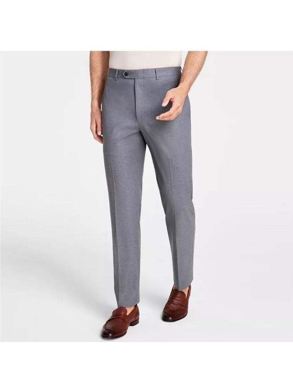Michael Kors "Marvin” Men's Classic Fit Stretch Tan Suit Dress Pants - NWT